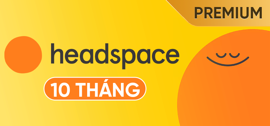 Headspace Premium 10 tháng - Tài khoản